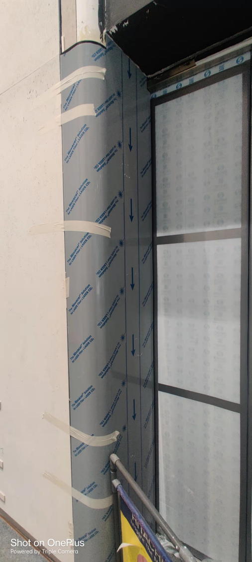 Architectural Cladding For Elevator Cabinet , Metal Wall Panel Cladding For Lift Door