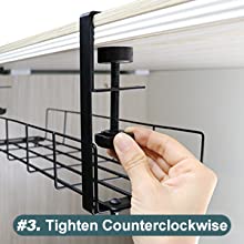 Organize Cables and Power Strips with Our Sustainable Under Desk Cable Duct Wire Basket