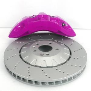Quality Heat Dissipation Brake Caliper Cross-Drilled Design Street Sport Racing Pads For Audi TT wholesale