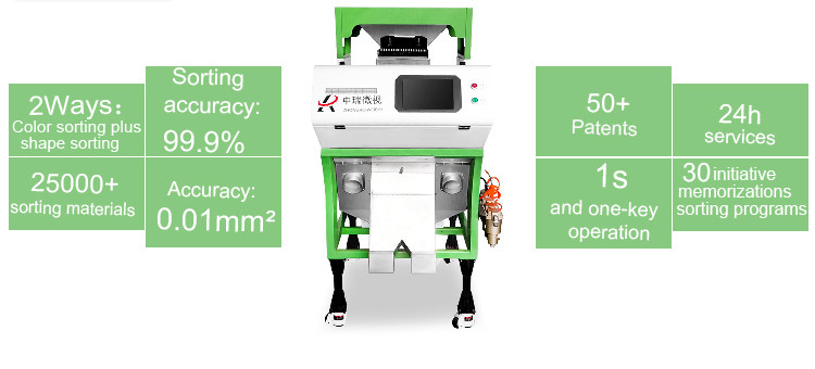 Optical Millet Seeds Sorter Quinoa Color Sorter Machine