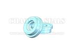 Food Grade Blue Silicone Rubber Grommets Resistant To Hydrochloric Acid Ozone
