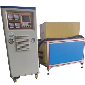 Quality SGS Brass Bar 120KW Digital Induction Heating Equipment Hot Forging machine wholesale