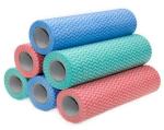 Washable Disposable Dishwashing Cloths , Antibacterial Kitchen Cleaner Cloth