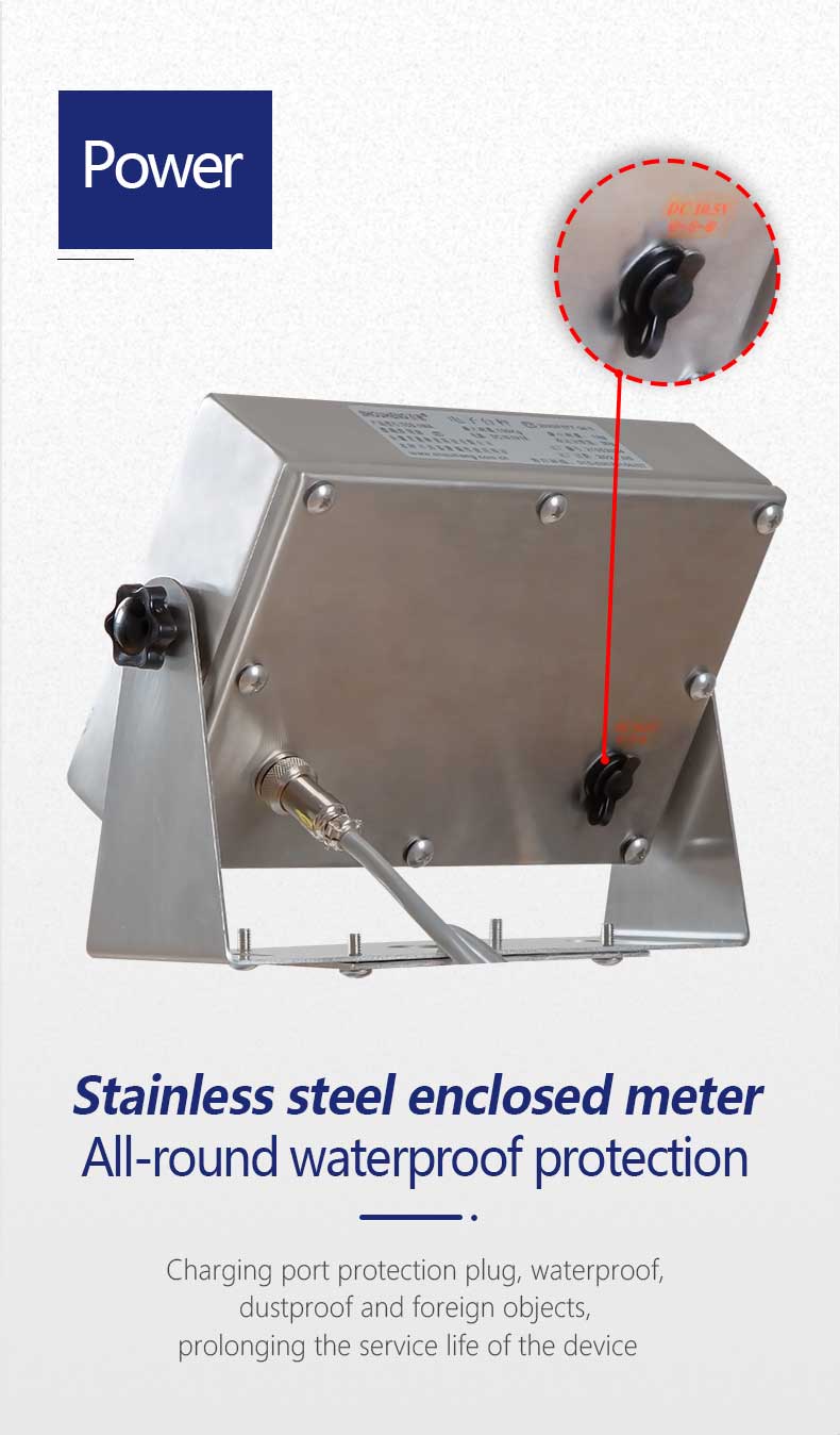 Waterproof SH2100-A1S Stainless Steel Platform Scale 150kg for Weighting and Function