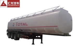 Quality Total Standard 10000 Gallon Fuel Tank Trailer , 45cbm Trailer Gas Tank Big Volume Anti - Corrosion Paint wholesale