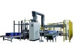 220v Auto Palletizer For Stacking Water Bottle Cartons And Palletizing Film