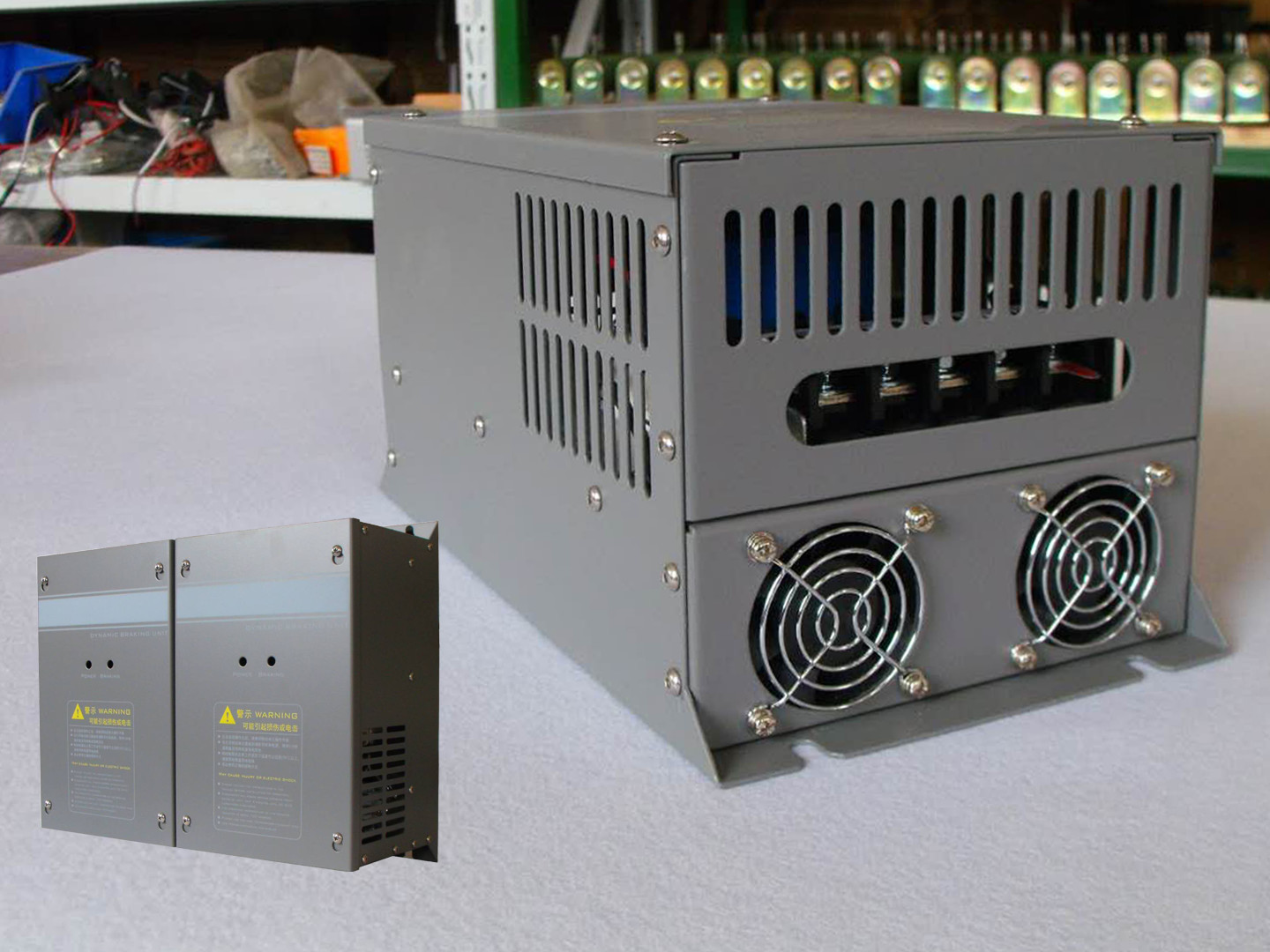 90KW 440V Resistor Brake Unit For Inverter Chopper Multipurpose