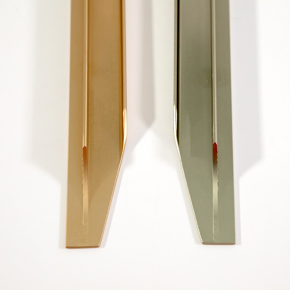 Cabinet Hidden Aluminium Furniture Handles Anodized 12 Inch