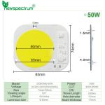 20W 5000LM Cob Flip Chip Led 30W 50W For Spotlights Grow Lights Led Cob Chip