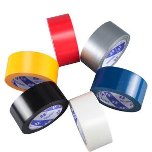 China Premium Waterproof Cloth Duct Tape Rubber Glue 27Mesh 3Inch on sale