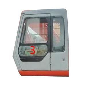 Quality 5mm Mini Digger Glass Replacement HITACHI Excavator Cab Glass wholesale