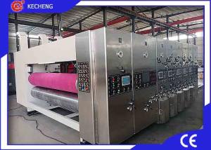 Quality Water Ink Steel Cover Flexo Printer Slotter Die Cutter wholesale