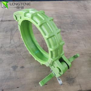 Quality LONGTONE Schwing Concrete Pump Parts Wedge Quick Release Pipe Clamps wholesale