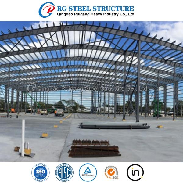 Prefabricated Large Span Steel Structure Buildings Prefab Metal Warehouse