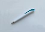 White Plastic click swan Ball Point Pen with customized logofor promotion