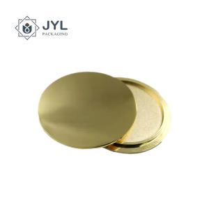 Quality 70-80mm Gold Candle Lid Cover Multifunctional Anti Rusting Recyclable wholesale