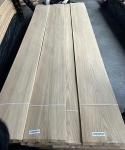 Natural 0.4mm American White Oak Veneer 10mm Width Apply To Plywood