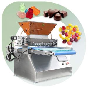 Quality Desk Table Top Gummy Bear Chocolate Depositor Desktop Semi Automatic Small Mini Jelly Candy Make Machine wholesale