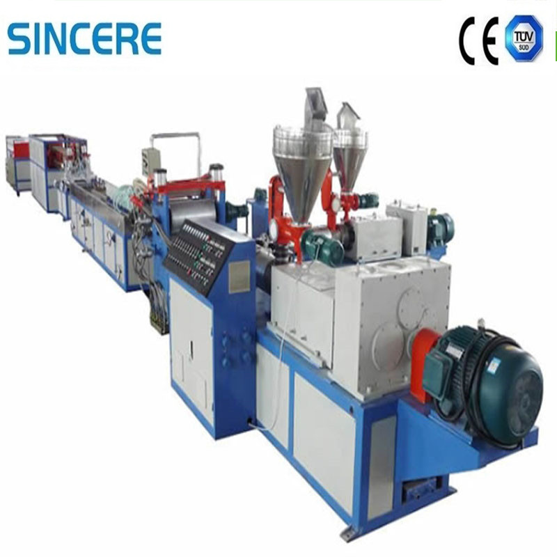 Wood Plastic WPC UPVC Window Profile Extrusion Machine for Wallboard Profiles