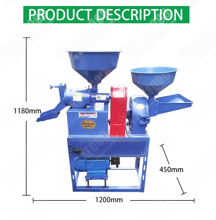 Small Food Grinding Machine Corn Grain Herbs Roller Mill Machine
