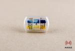 Clear Anti Theft Clothing Tags , Ink Security Tag Pin 41 * 26 * 12 Mm