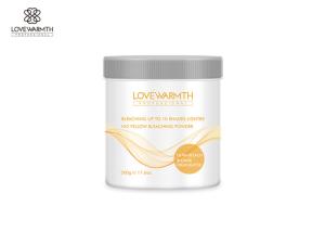 Quality Ammonia Free Unisex Black Hair Bleach Powder For Salon 500g Size OEM Service wholesale