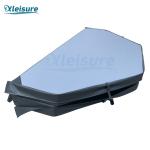 Durable Insulation Vinyl Hot Tub Octagon Grey Spa Cover For Acrylic Spa