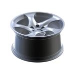 Aluminum 5x130 Off Road Wheels Silver 19 Inch Porsche Rims