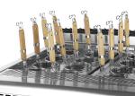 Stainless Steel 16 Basket 800mm Gas Pasta Cooker