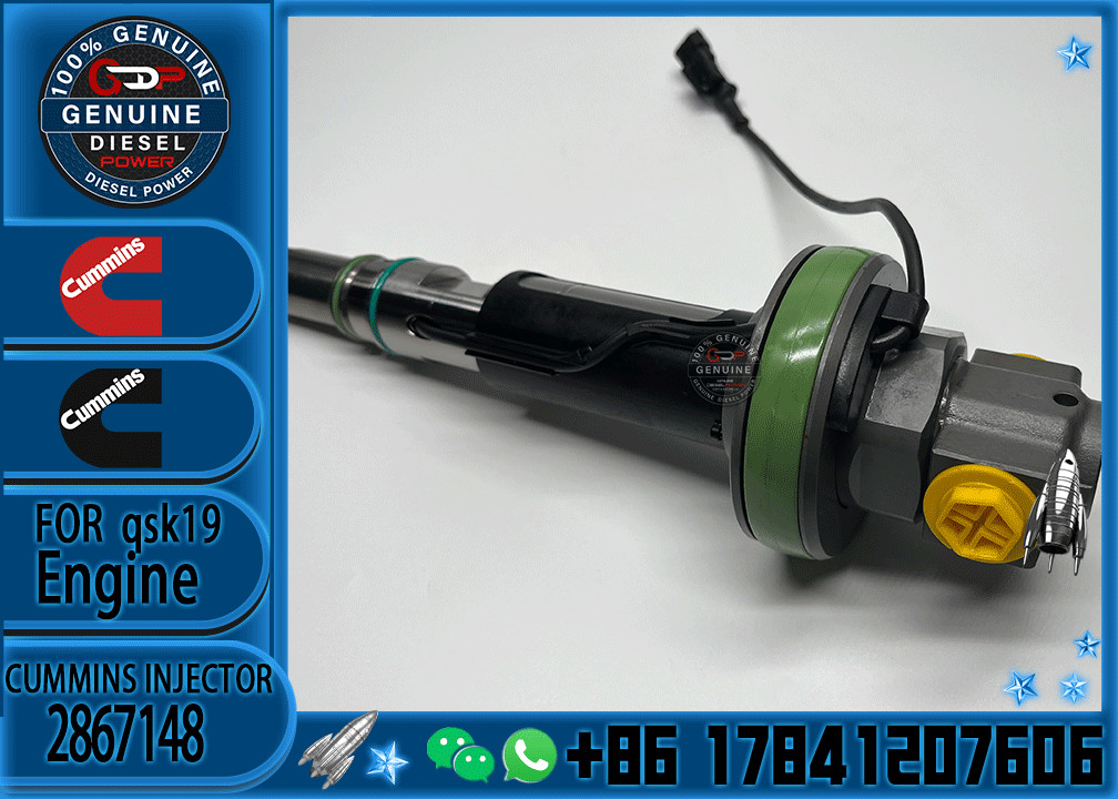 Common Rail Injector Y431K05392 2867147 2867148 F00BJ00001 For CUMMINS QSK19 QSK38 QSK50 QSK60 Diesel Engine