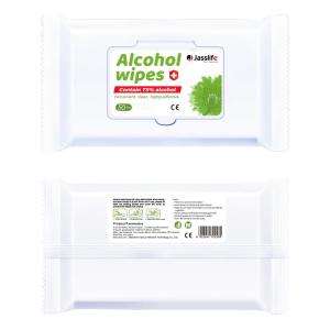 Quality Antibacterial Alcohol Surface Wipes / Portable Rubbing Alcohol Wipes wholesale