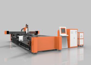 Quality Tube / Pipe Fiber Laser Cutting Equipment Both For Metal Plate And Metal Pipe wholesale