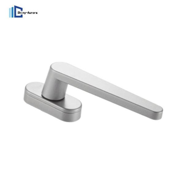 Cheap American Style Privacy Lever Handle Lock Set Matte Aluminum Door Handle for sale