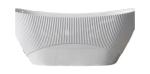 Stain Resistant Bathroom Acrylic Slipper Bathtub Freestanding Soaking White