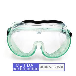 Quality CE Full Encapsulated Eye Protection Goggles , Anti Splash Medical Safety Glasses wholesale