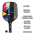 USAPA Approved Carbon Fiber Surface Honeycomb Core Ultra Cushion Grip Graphite