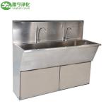 One Person Stainless Steel Medical Hand Wash Sink With Hand Dryer For Food