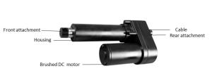 Quality Waterproof Electric Linear Rod Actuator Sino Big Force Electric Ball Screw Linear Actuator wholesale