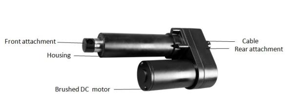 Waterproof Electric Linear Rod Actuator Sino Big Force Electric Ball Screw
