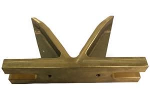 Quality Conductive Copper Electroplating Accessories V Block For Electroplating Tank wholesale