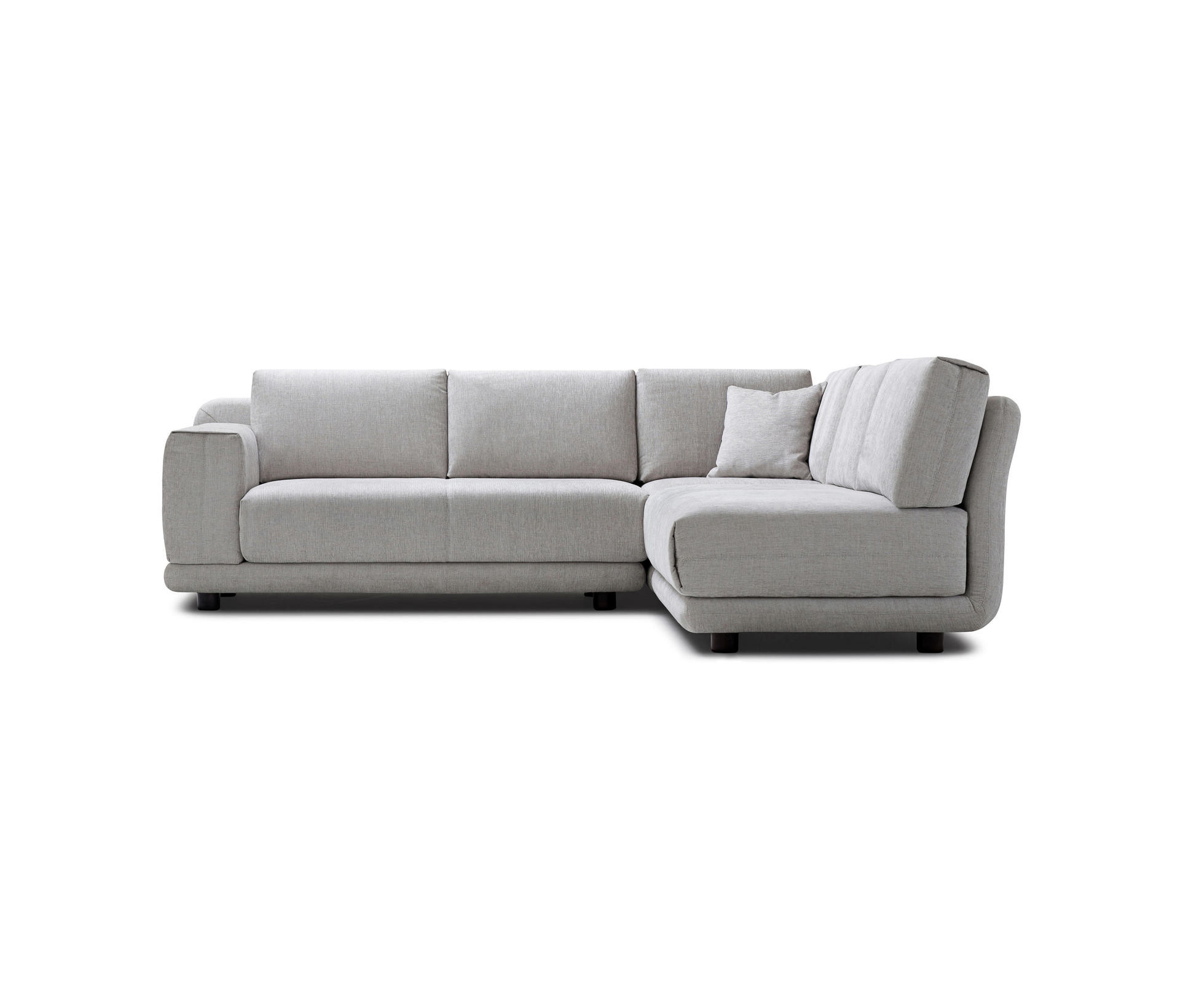 L Shape Fabric Living Room Sectional Sofa SMY-7177 With Recliners
