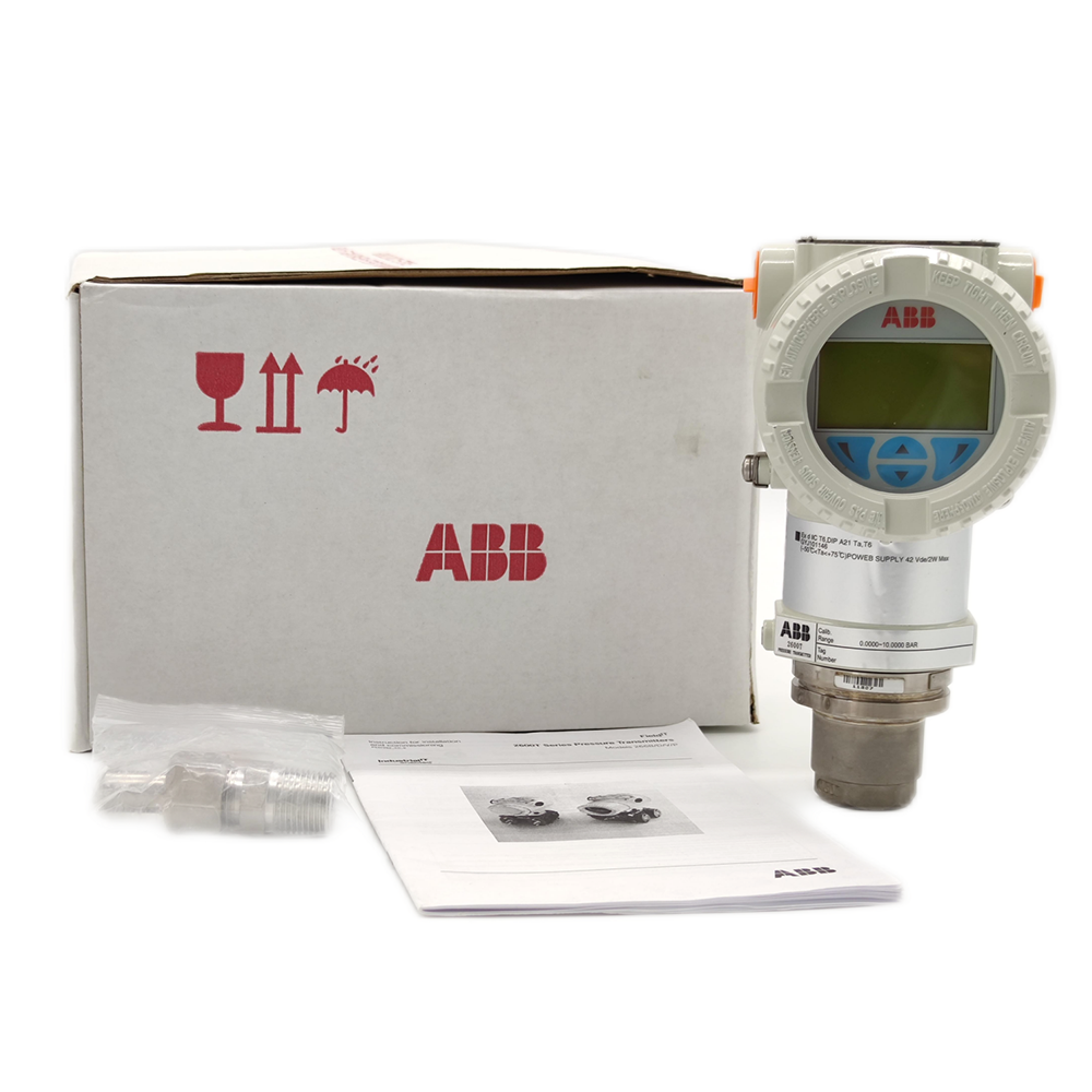 Digital LCD Integral Display 0.04 % Accuracy HART Communicate ABB 2600T Pressure Transmitter 4-20mA