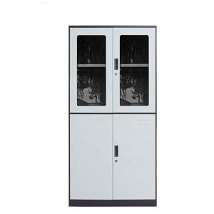 Quality Chromatography Double Deck Filing Cabinets With Glass Swing Door wholesale