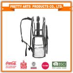 PVC Stylish Toddler School Book Bags , Kindergarten Book Bags Multi Pocket With