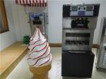 Low Noise 3 Flavors Soft Ice Cream Machine / Commercial Ice Cream Making Machine