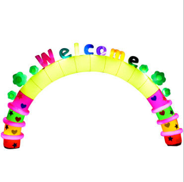 Night light archway lights rainbow door air mode arch new light wedding rainbow door.6M,8M,10,
