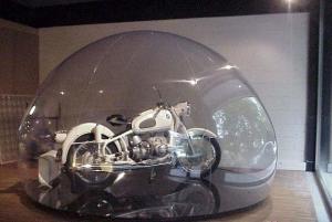 Quality Inflatable Half Snow Ball / Bubble Tent for Car Display wholesale