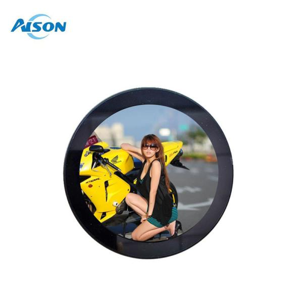 3.4 Inch 800*800 Circular Touch Display With Metal Housing For Advertising