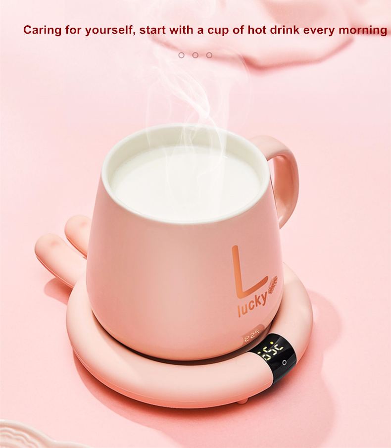 Cup Warmer Heat Beverage Mug Mat Keep Drink Warm Heater Heating Coaster Pad for Coffee Milk Tea 220V 20W