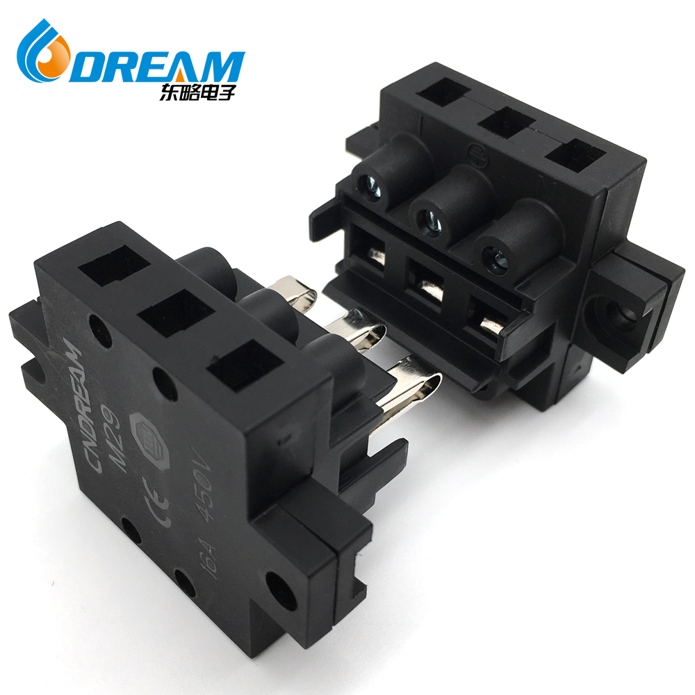 Original M29 Street Lamp Connector Wire Connector 450V / 16A High Power Male And Female Plug Circuit Breaker